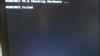 Windows NT Error NTDETECT failed [upl. by Aihsirt]