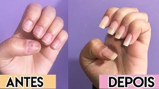 COMO FAZER UNHAS DE GEL EM CASA ATUALIZADO [upl. by Einot11]