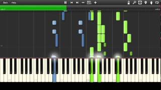 Aladdin  Friend Like Me Synthesia Tutorial [upl. by Adnilam437]