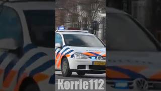 Oude Noodhulp Golf 5 Politie Groningen met spoed naar melding throwbackthursday polizei police [upl. by Shelden]