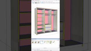 Diseño de CLOSETS y ROPEROS con SketchUp [upl. by Osner883]