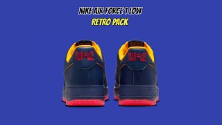 Nike Air Force 1 Low Retro Pack [upl. by Narine213]