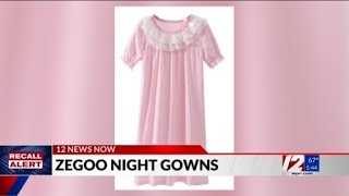 Friday Recalls Zegoo night gowns chia seeds and steering wheel decals [upl. by Juliana213]