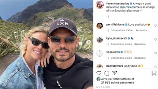 Florent Manaudou a mis le cap sur Tenerife île des Canaries avec sa compagne Pernille Blume Des v [upl. by Erdnaid]