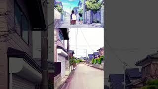 Nobita real house vs cartoon house anime doraemon anime studioghibli cartoon funny japan [upl. by Delila]