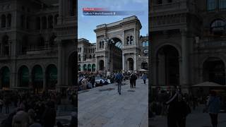 Milan Italy Galleria Vittorio Emanuele II [upl. by Eiramyllek]