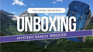 Mystery Ranch Bridger 55L  Backpack Unboxing  First Look [upl. by Starr780]