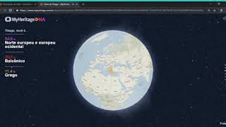 MyHeritage DNA results South Brazilian [upl. by Htebzil]