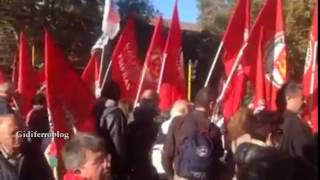 Roma  Manifestazione CGIL  25102014 [upl. by Eca]