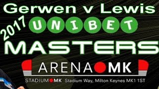 2017 Unibet Masters Michael van Gerwen v Adrian Lewis  SemiFinals [upl. by Ferdinana543]