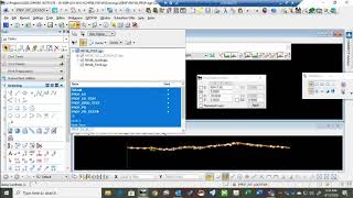 Microstation Geopak Active Chain Control [upl. by Eimerej712]