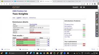 Two Knights CSES [upl. by Rissa]
