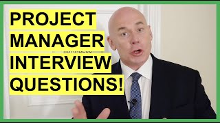 PROJECT MANAGER Interview Questions amp ANSWERS How to PASS a Project Management Job Interview [upl. by Fitts162]