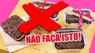 3 Erros fatais na hora de fazer Brownies Gourmet para Vender [upl. by Notneuq715]