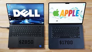 Dell XPS 15 vs 15quot MacBook Air  Challenge ACCEPTED [upl. by Dyol]