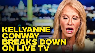 Kellyanne Conway BEGS Fox Host To Ignore Trump’s Insane Rants [upl. by Lulita865]