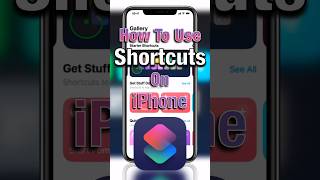 How To use Shortcuts On Your iPhone shorts [upl. by Jarek]