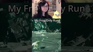 My Frog Only Run  Final Fantasy VII Remake Part 1 shorts finalfantasyvii [upl. by Nylednarb]