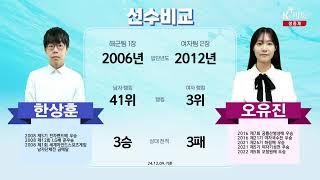 풀영상 한상훈1승vs오유진 2024 Sh수협은행 해군vs여자 프로연승대항전 2경기 3번기 [upl. by Nilyam]