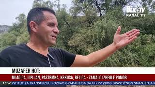 Reka Ibar se polako vraća u korito Zamalo izbegle POMOR više vrsta riba  VESTI [upl. by Dukie]