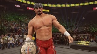 Chavo Guerrero Vs Psicosis Wcw 2k23 [upl. by Jallier]