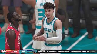 NBA 2K25 HAWKS VS HORNETS 4 SEASON 4 PS5 [upl. by Leann296]