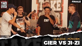 Gier vs JIZI  Takeover Freestyle Contest  München 121018 Finale [upl. by Poll207]