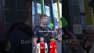 Eens met de keuzes van deze Ajaxfan 👀 ajax [upl. by Lah]