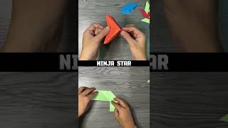 Shuriken  How To Make Paper Ninja Star amp Paper Transforming Ninja Star [upl. by Selemas828]