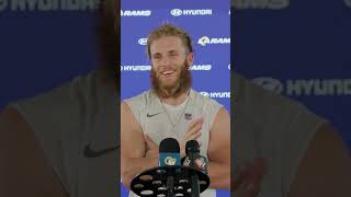 The Cooper Kupp trash talker award goes too🏆 rams nfl shorts [upl. by Aynekat]