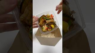 Teriyaki Chicken and Autumn Vegetables Bento shorts [upl. by Juan]