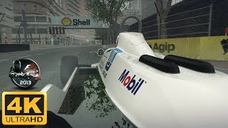 F1 2013 Monaco 1980 WILLIAMS FW07B 4K 60fps GTX 1080 TI [upl. by Ailegra]