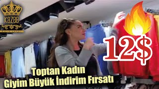 Toptan Kadın Giyim Büyük İndirim Fırsatı  KAZEE [upl. by Akinej106]