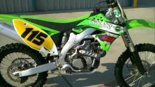 2010 KX450F with Fuel Injection [upl. by Natlus]