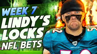 NFL Week 7 Best Bets  Lindys NFL Locks [upl. by Dorian]