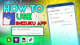 How To Use Shizuku app  Cant use this folder 🤯problem  How To fix cant use this folder problem [upl. by Vastha484]