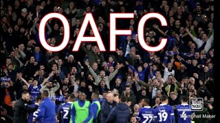 Oldham Athletic Fans at home in there first Non league game [upl. by Bradney]