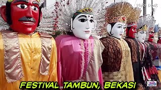 Ondel ondeL PARADE ●BETAWI BangKit Tambun BEKASI 24Feb2018 Bag1 [upl. by Macario497]