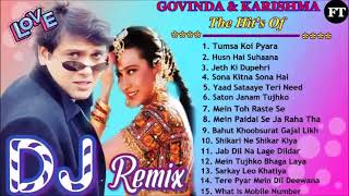 Govinda amp Karishma Kapoor Song Hindi Bollywood Dj Remix Collection Hindi Romantic Nonstop Remix [upl. by Caesaria]