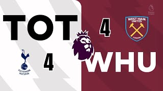 Premier League Tottenham Hotspurs vs West Ham 44 highlights FC 25 rexusgaming rexusgaming [upl. by Elmaleh]