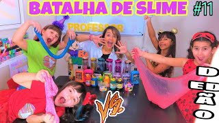 TIPOS DE CRIANÇAS NA ESCOLA 11 🌈 Batalha de Slime 🌈 [upl. by Antonie]