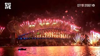 Sydney  New Years Eve Fireworks ohňostroj 1 1 2024 [upl. by Etterrag]