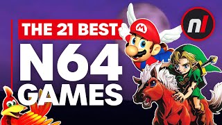 The 21 Best Nintendo 64 Games of All Time  N64 [upl. by Clea]