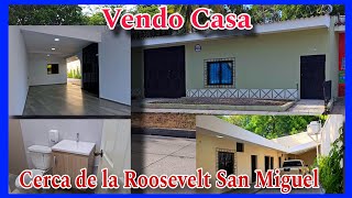 Se vende Casa En San Miguel cerca de la Avenida Roosevelt elsalvador [upl. by Kire849]