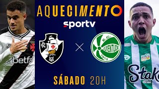 VASCO X JUVENTUDE  AQUECIMENTO AO VIVO E COM IMAGENS  BRASILEIRÃO 2024  live  sportv [upl. by Zeculon769]