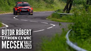 Bútor Róbert  TBR Racing  Citroen C3 WRC  Mecsek Rally 2023 [upl. by Elletnahs931]