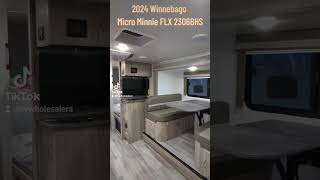 2024 Winnebago Micro Minnie FLX 2306BHS Travel Trailer [upl. by Eveineg934]