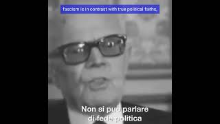 quotIl fascismo va combattuto semprequot  Sandro Pertini [upl. by Nagaem]