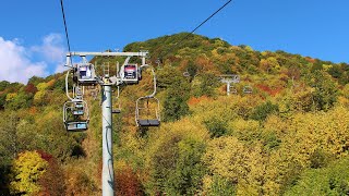 Tsaghkadzor Ropeway Ride In Fall  HD [upl. by Aromat]