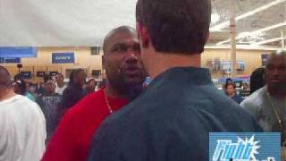 Rampage Jackson and Mo Lawal interview with the MMA30 crew  UFC 100 [upl. by Mcallister6]